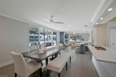 Coastal Waterfront Retreat with Panoramic Estero Bay Views & on Fort Myers Beach and Golf Club in Florida - for sale on GolfHomes.com, golf home, golf lot