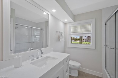 Coastal Waterfront Retreat with Panoramic Estero Bay Views & on Fort Myers Beach and Golf Club in Florida - for sale on GolfHomes.com, golf home, golf lot