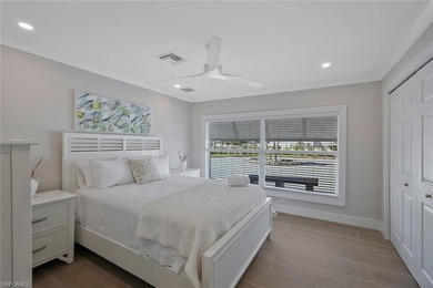 Coastal Waterfront Retreat with Panoramic Estero Bay Views & on Fort Myers Beach and Golf Club in Florida - for sale on GolfHomes.com, golf home, golf lot