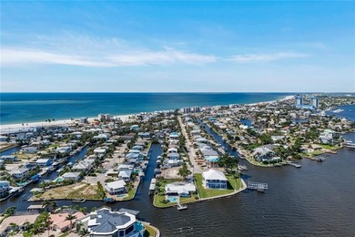 Coastal Waterfront Retreat with Panoramic Estero Bay Views & on Fort Myers Beach and Golf Club in Florida - for sale on GolfHomes.com, golf home, golf lot