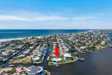 Coastal Waterfront Retreat with Panoramic Estero Bay Views & on Fort Myers Beach and Golf Club in Florida - for sale on GolfHomes.com, golf home, golf lot