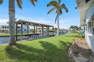 Coastal Waterfront Retreat with Panoramic Estero Bay Views & on Fort Myers Beach and Golf Club in Florida - for sale on GolfHomes.com, golf home, golf lot