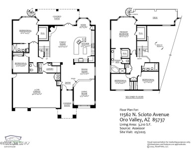 Located in a private setting, this spacious home backs to on El Conquistador Country Club - Conquistador in Arizona - for sale on GolfHomes.com, golf home, golf lot