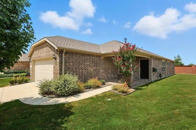 Charming Single Story Taft Model in the sought after 55+ on Frisco Lakes Golf Course in Texas - for sale on GolfHomes.com, golf home, golf lot