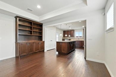 Charming Single Story Taft Model in the sought after 55+ on Frisco Lakes Golf Course in Texas - for sale on GolfHomes.com, golf home, golf lot
