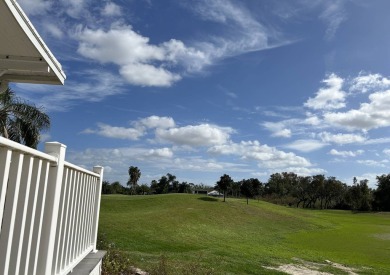 Spacious Park Model with front porch and bonus room in back on Deer Creek RV Golf Resort in Florida - for sale on GolfHomes.com, golf home, golf lot