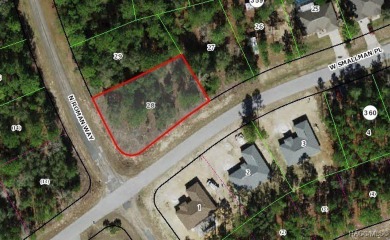 Buildable corner lot located in Citrus Springs offering a on Citrus Springs Country Club in Florida - for sale on GolfHomes.com, golf home, golf lot