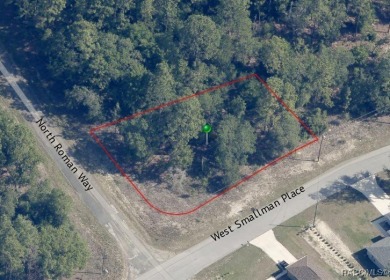 Buildable corner lot located in Citrus Springs offering a on Citrus Springs Country Club in Florida - for sale on GolfHomes.com, golf home, golf lot