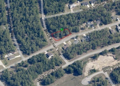 Buildable corner lot located in Citrus Springs offering a on Citrus Springs Country Club in Florida - for sale on GolfHomes.com, golf home, golf lot