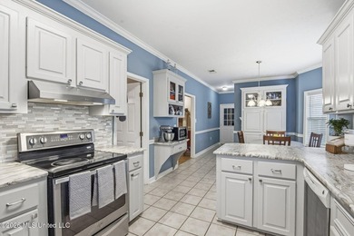 Charming 3BR/2BA home offering 2,022 sq ft on a quiet cul-de-sac on Castlewoods Golf Club in Mississippi - for sale on GolfHomes.com, golf home, golf lot