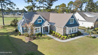 Elegant upgrades and thoughtful design define this like-new on Sea Trail Golf Resort in North Carolina - for sale on GolfHomes.com, golf home, golf lot