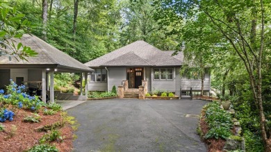 This inviting 4BR/3BA home sits on a private 1.09-acre lot in on Cullasaja Club in North Carolina - for sale on GolfHomes.com, golf home, golf lot