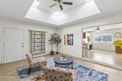 Welcome to this inviting and spacious 3-bedroom, 2-bathroom on Sun City Country Club in Arizona - for sale on GolfHomes.com, golf home, golf lot