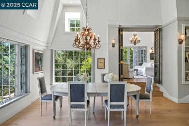 Perched above the 5th Fairway of Orinda Country Club, this on Orinda Country Club in California - for sale on GolfHomes.com, golf home, golf lot