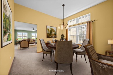 Move-in ready and a quick closing is possible for this spotless on The Links at Carillon in Illinois - for sale on GolfHomes.com, golf home, golf lot