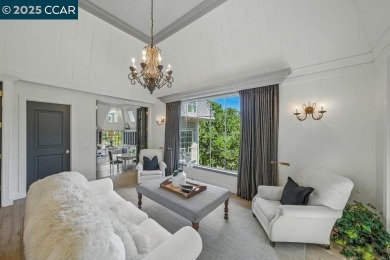 Perched above the 5th Fairway of Orinda Country Club, this on Orinda Country Club in California - for sale on GolfHomes.com, golf home, golf lot