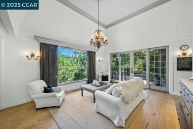 Perched above the 5th Fairway of Orinda Country Club, this on Orinda Country Club in California - for sale on GolfHomes.com, golf home, golf lot