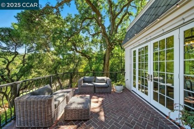 Perched above the 5th Fairway of Orinda Country Club, this on Orinda Country Club in California - for sale on GolfHomes.com, golf home, golf lot