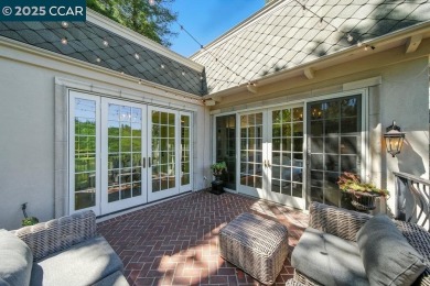 Perched above the 5th Fairway of Orinda Country Club, this on Orinda Country Club in California - for sale on GolfHomes.com, golf home, golf lot