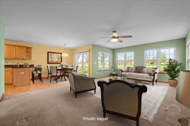 Move-in ready and a quick closing is possible for this spotless on The Links at Carillon in Illinois - for sale on GolfHomes.com, golf home, golf lot