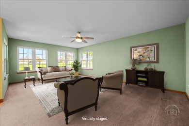 Move-in ready and a quick closing is possible for this spotless on The Links at Carillon in Illinois - for sale on GolfHomes.com, golf home, golf lot