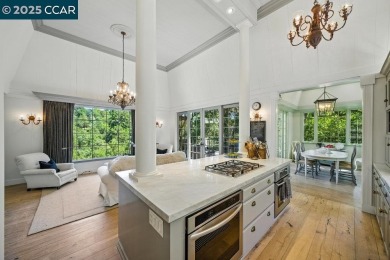 Perched above the 5th Fairway of Orinda Country Club, this on Orinda Country Club in California - for sale on GolfHomes.com, golf home, golf lot