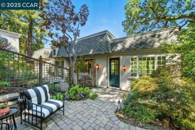 Perched above the 5th Fairway of Orinda Country Club, this on Orinda Country Club in California - for sale on GolfHomes.com, golf home, golf lot