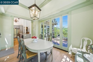 Perched above the 5th Fairway of Orinda Country Club, this on Orinda Country Club in California - for sale on GolfHomes.com, golf home, golf lot