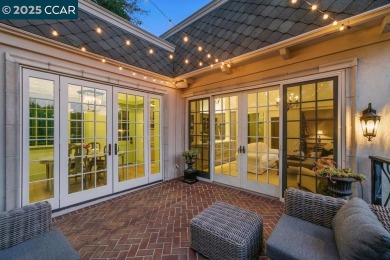 Perched above the 5th Fairway of Orinda Country Club, this on Orinda Country Club in California - for sale on GolfHomes.com, golf home, golf lot