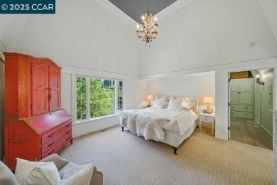 Perched above the 5th Fairway of Orinda Country Club, this on Orinda Country Club in California - for sale on GolfHomes.com, golf home, golf lot