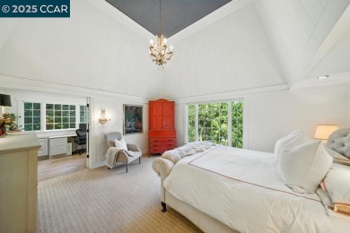 Perched above the 5th Fairway of Orinda Country Club, this on Orinda Country Club in California - for sale on GolfHomes.com, golf home, golf lot