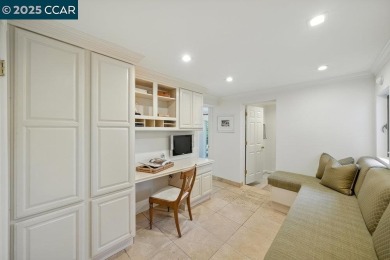 Perched above the 5th Fairway of Orinda Country Club, this on Orinda Country Club in California - for sale on GolfHomes.com, golf home, golf lot