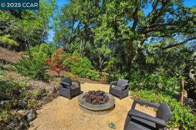 Perched above the 5th Fairway of Orinda Country Club, this on Orinda Country Club in California - for sale on GolfHomes.com, golf home, golf lot
