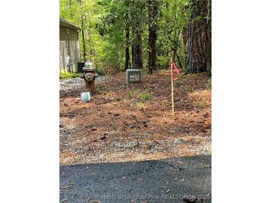 Beautiful lot ready for a new construction home. Sewer, water on Carolina Trace Country Club in North Carolina - for sale on GolfHomes.com, golf home, golf lot