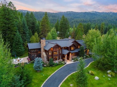 Nestled in natural beauty, this updated lodge-style estate home on Osprey Meadows at Tamarack Resort in Idaho - for sale on GolfHomes.com, golf home, golf lot