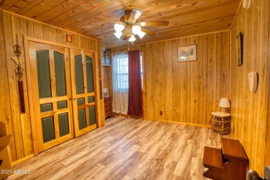 Truly one-of-a-kind home with lake rights in the highly on Juniper Ridge R.V. Golf Resort in Arizona - for sale on GolfHomes.com, golf home, golf lot