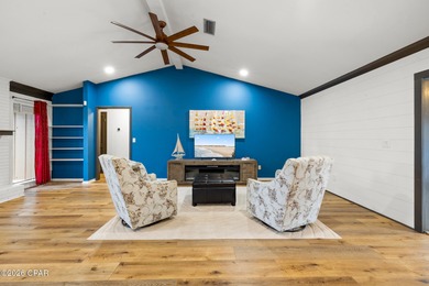 Thoughtfully reimagined from top to bottom, this stunning Panama on Bay Point Resort Golf Club in Florida - for sale on GolfHomes.com, golf home, golf lot