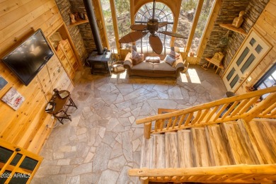 Truly one-of-a-kind home with lake rights in the highly on Juniper Ridge R.V. Golf Resort in Arizona - for sale on GolfHomes.com, golf home, golf lot