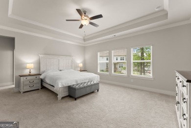 Discover luxury living in this barely lived-in gem nestled in on Traditions of Braselton Golf Club in Georgia - for sale on GolfHomes.com, golf home, golf lot