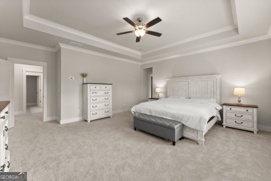 Discover luxury living in this barely lived-in gem nestled in on Traditions of Braselton Golf Club in Georgia - for sale on GolfHomes.com, golf home, golf lot