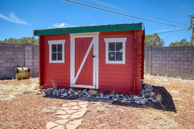 Truly one-of-a-kind home with lake rights in the highly on Juniper Ridge R.V. Golf Resort in Arizona - for sale on GolfHomes.com, golf home, golf lot