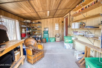 Truly one-of-a-kind home with lake rights in the highly on Juniper Ridge R.V. Golf Resort in Arizona - for sale on GolfHomes.com, golf home, golf lot