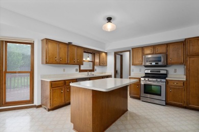 Nestled on a quiet cul-de-sac, this lovely home offers privacy on Bliss Creek Golf Club in Illinois - for sale on GolfHomes.com, golf home, golf lot
