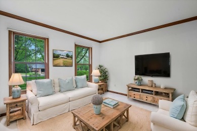 Nestled on a quiet cul-de-sac, this lovely home offers privacy on Bliss Creek Golf Club in Illinois - for sale on GolfHomes.com, golf home, golf lot