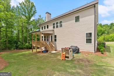 Discover luxury living in this barely lived-in gem nestled in on Traditions of Braselton Golf Club in Georgia - for sale on GolfHomes.com, golf home, golf lot