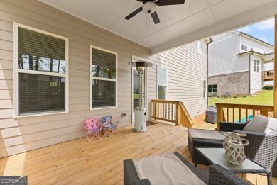 Discover luxury living in this barely lived-in gem nestled in on Traditions of Braselton Golf Club in Georgia - for sale on GolfHomes.com, golf home, golf lot