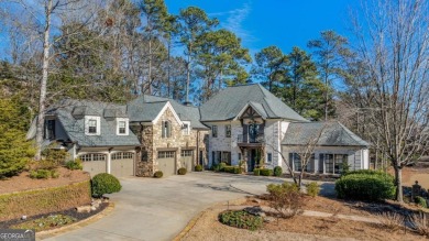 Nestled on the prestigious 8th Green of Atlanta Country Club on Atlanta Country Club in Georgia - for sale on GolfHomes.com, golf home, golf lot