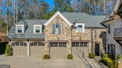 Nestled on the prestigious 8th Green of Atlanta Country Club on Atlanta Country Club in Georgia - for sale on GolfHomes.com, golf home, golf lot