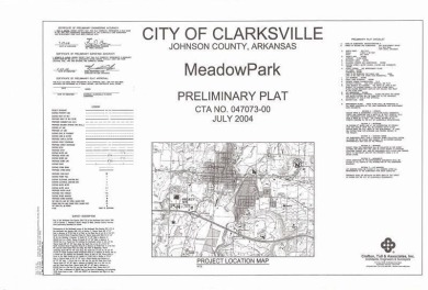 MULTIFAMILY POTENTIAL---DEVELOPER READY!Zoned R3, per seller on Clarksville Country Club in Arkansas - for sale on GolfHomes.com, golf home, golf lot