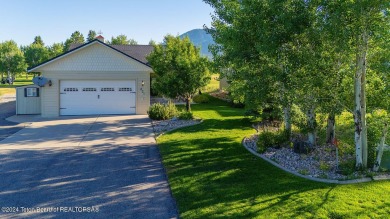 This charming home in Thayne is a golfer's dream, located on the on Star Valley RV Golf Course in Wyoming - for sale on GolfHomes.com, golf home, golf lot